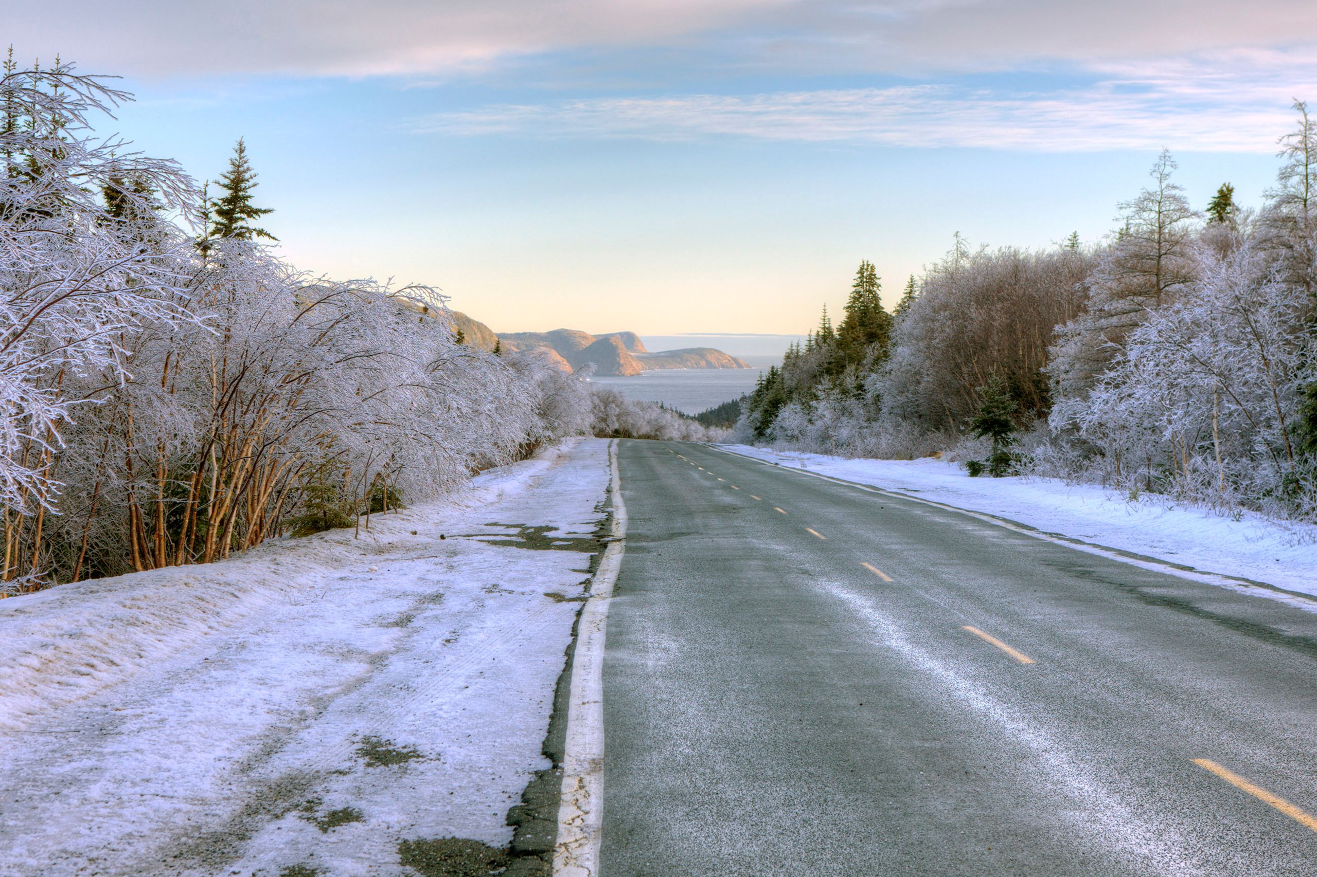 winter road